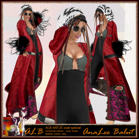 ALB ANTJE coat special christmas edition 2014 - Alb Dream fashion by AnaLee Balut
