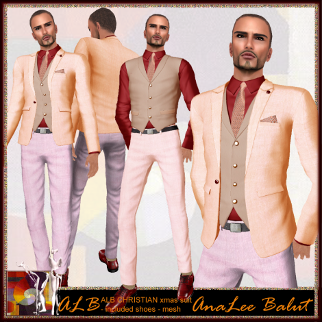 ALB CHRISTIAN suit xmas - mesh by AnaLee Balut - Alb Dream Fashion