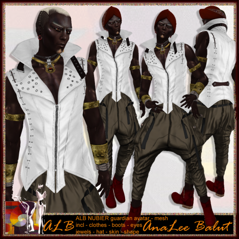 ALB NUBIER avatar and outfit all you see by AnaLee Balut - ALB DREAM FASHION