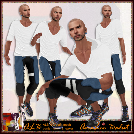 ALB KAI outfit - pants shirt sneaker