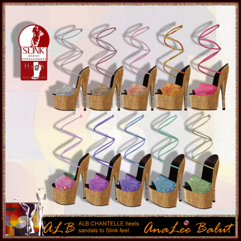 ALB CHANTELLE heel FATPACK + bonus by AnaLee Balut - ALB Dream Fashion