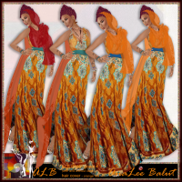 ALB RAMA gown with and without hair cover 4 by AnaLee Balut - ALB Dream Fashion
