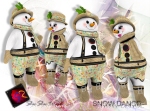 ShuShu SNOW DANCE snowman avatar female & male