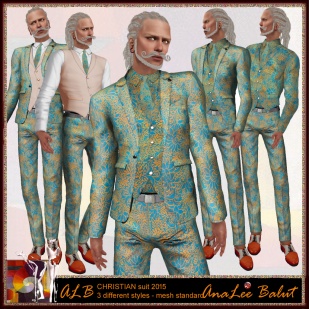 ALB CHRISTIAN suit 2015 - 3 different styles