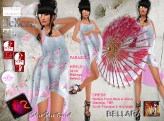 ShuShu BELLARA outfit flamingo by AnaLee Balut