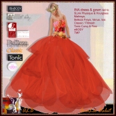 ALB INA dress & gown red - SLink Maitreya Belleza TMP