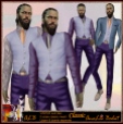 ALB VINTER suit lilac - 5 sizes classic mesh MALE