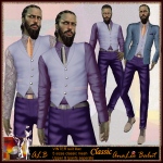 ALB VINTER suit lilac – 5 sizes classic mesh MALE