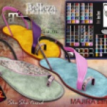 ShuShu MAJIRA sandals w hud to SLink Maitreya Belleza