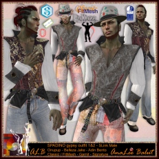 ALB SPADINO outfit male 1&2 by AnaLee Balut