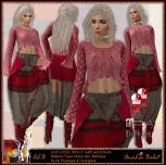ALB CAROL MOLLY outfit red & boots